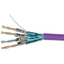Industrial Rated Lozh Cat7 Shielded SSTP 600MHz 10g Cabo Ethernet